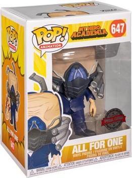 Actual product image Funko POP! My Hero Academia All For One (Charged)