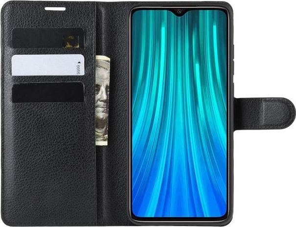 Produktbild MU Classic Litchi Leder Bookcover Series (Xiaomi Redmi Note 8 Pro)
