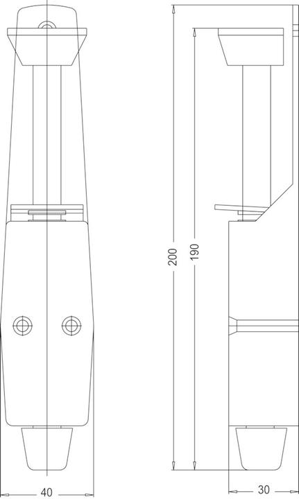 Actual product image Fridavo Door-stay (1 Piece)