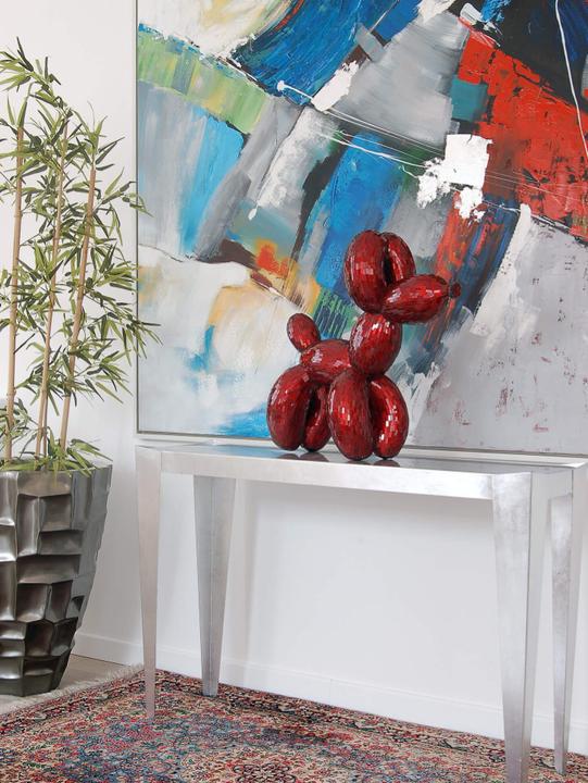 Image du produit Sculpture design Chien ballon - Rouge