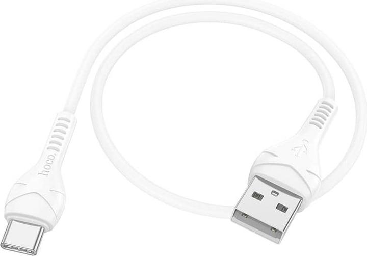Immagine prodotto Hoco X37 Cool power charging data cable für Typ-C, 0,5 Meter, weiss (0.50 m)