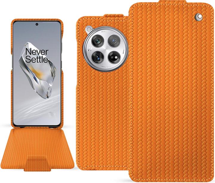 Actual product image Noreve Vertical leather shell (OnePlus 12)
