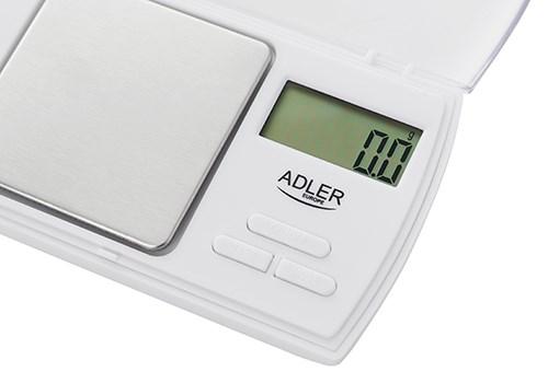 Image du produit Adler AD 3161 Balance de cuisine rectangulaire Pèse-personne électronique
