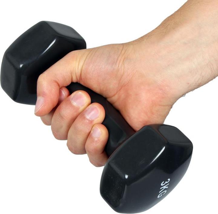 Immagine prodotto Tanga Sports ® Vinyl Fausthantel (1 x 3 kg)