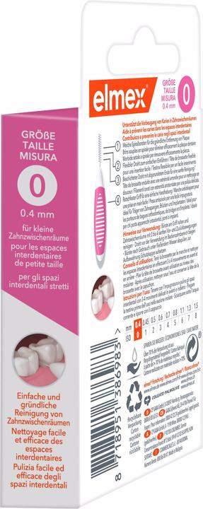 Produktbild Elmex Pink, Grösse 0 (8 x, 0.40 mm)