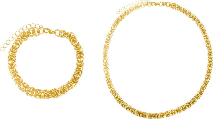 Heideman Set Loe goldfarben (Edelstahl)