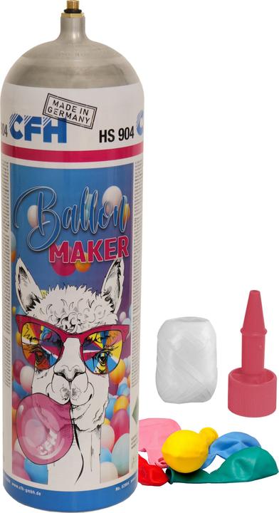 Produktbild CFH Helium Set HS904 Regenbogenfarben 30 Ballons (30 x)