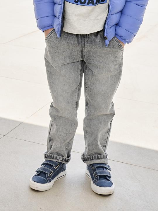 Produktbild Vertbaudet Weite Jungen Jeans mit Dehnbund, Bundweite verstellbar (158)