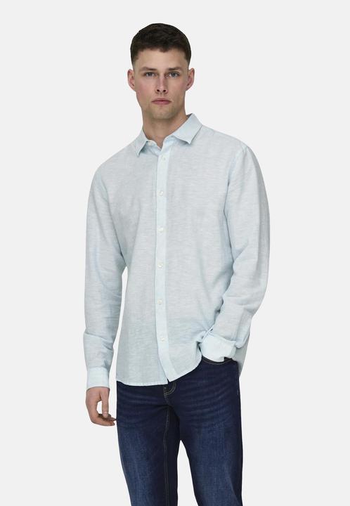 Produktbild Only & Sons Slim Fit Hemdkragen Hemd Hemd (M)