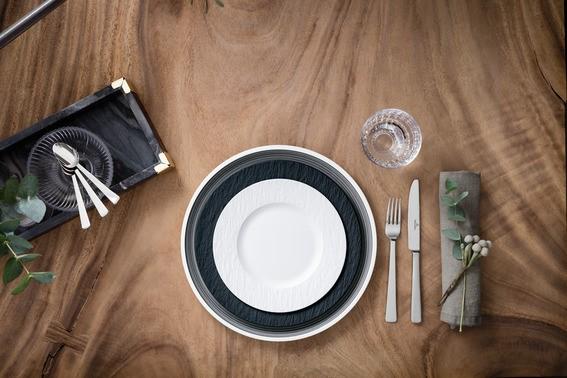 Actual product image Villeroy & Boch Frühstücksteller Manufacture Rock blanc (1 x, 22 cm)