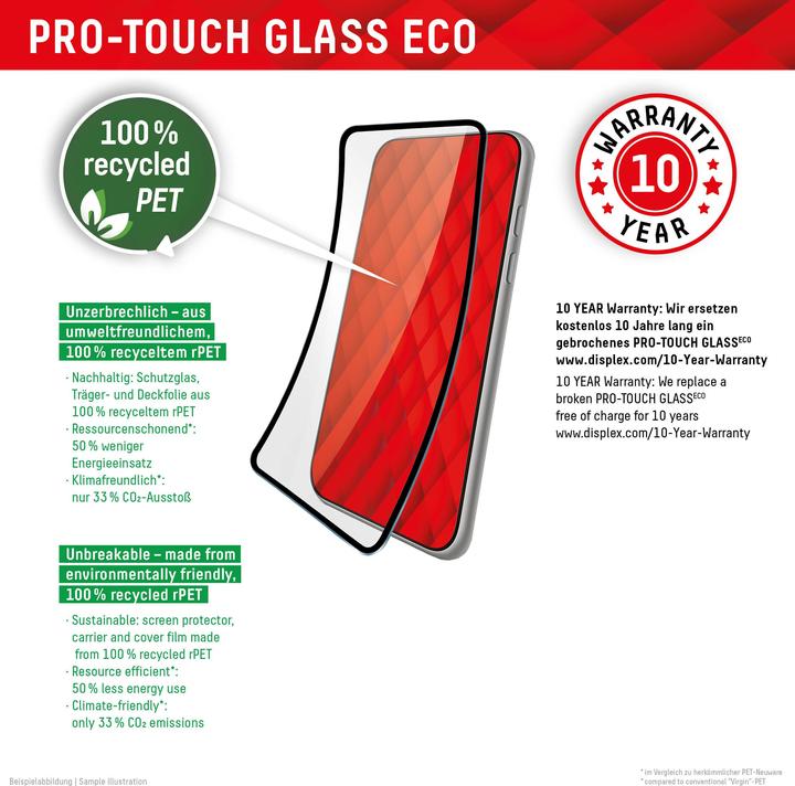 Produktbild Displex Pro Touch Eco Glass, Panzerglas (1 Stück, Samsung Galaxy S22 5G, Samsung Galaxy S23)