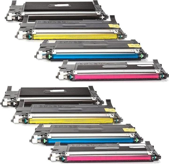 Actual product image Hermex Compatible Samsung CLP-325W toner cartridges (M, Y, C, FC)
