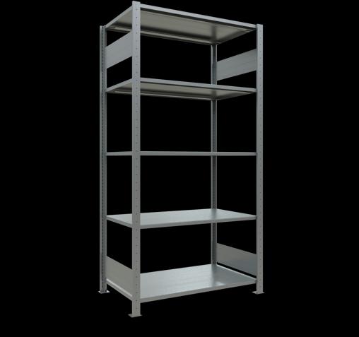 Système d'emboîtement pour rayonnage de base MULTIplus85 avec traverse de longueur