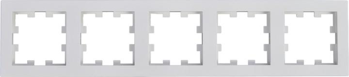 Panasonic WDTF00052WHEU1 Karre Plus 55 Abdeckrahmen 5fach weiss