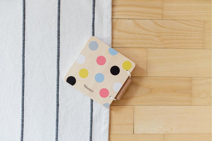 Actual product image Kindsgut Occupational Toy Wooden Book Colours