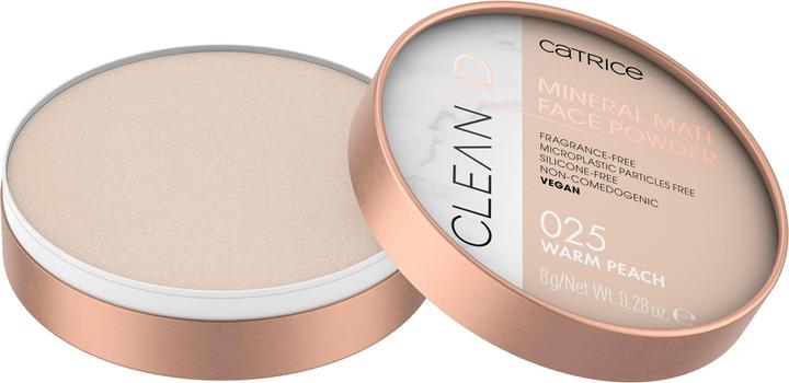 Produktbild Catrice Clean Id Mineral Matt Face Powder (025 Warm Peach)