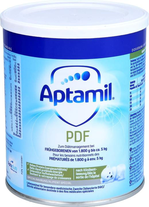 Produktbild Aptamil PDF Spezialnahrung (400 g, ab Geburt)