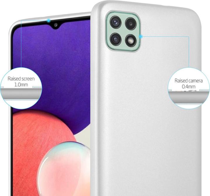 Produktbild Cadorabo TPU Matt Metallic Hülle (Samsung Galaxy A22 5G)