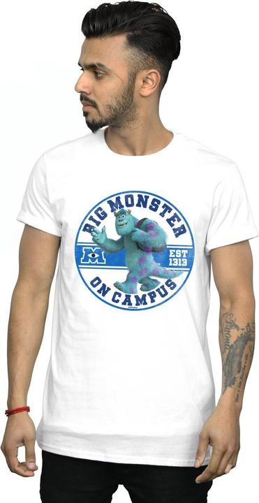 Actual product image Disney Mens Monsters University Monster On Campus T-Shirt (S)