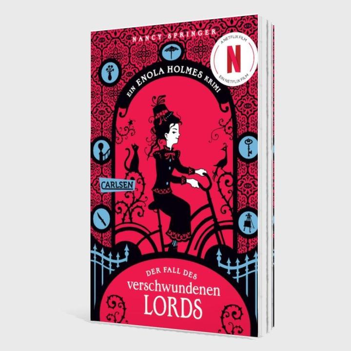 Immagine prodotto Enola Holmes: Der Fall des verschwundenen Lords (Tedesco, Nancy Springer, 2024)