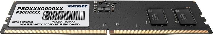 Produktbild Patriot Signature Memory, DDR5, 16GB, 4800MHz, CL40 (PSD516G480081) (1 x 16GB, 4800 MHz, DDR5-RAM, DIMM)