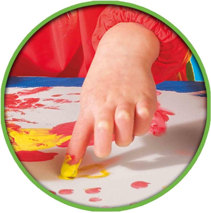 Immagine prodotto Ses Pittura a dita ECO (Verde, Rosso, Giallo, 440 ml)