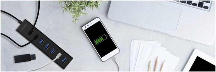 Produktbild Icy Box IB-HUB1700-U3 (USB-A, 7 Ports)