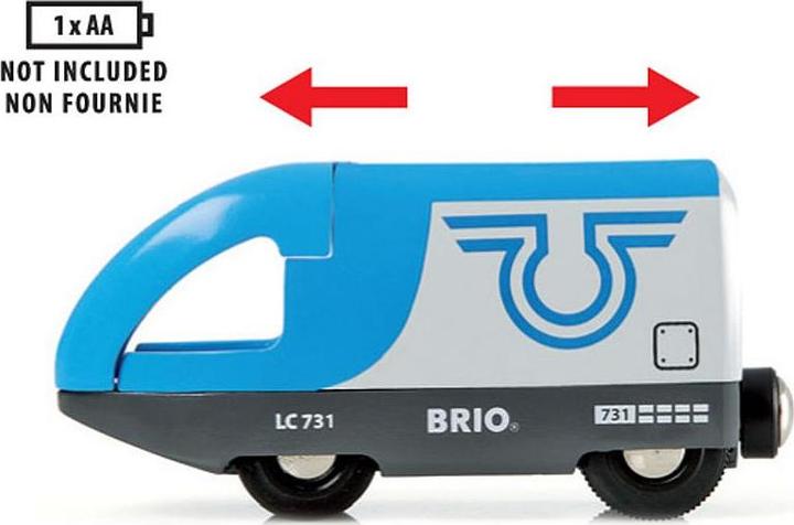 Actual product image Brio Blue passenger train