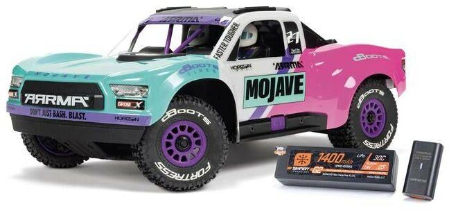 Arrma Desert Truck Mojave GROM BLX 2233S, turquoise 1:8 (RTR Ready-to-Run)