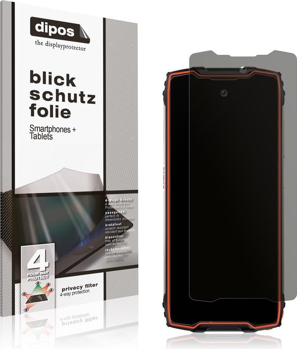 Actual product image Dipos Privacy Screen Protector 4-Way Privacy-Filter (1 Piece, Blackview BV9300)