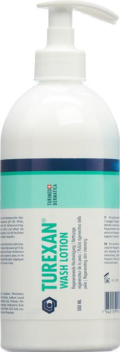 Actual product image Turexan Wash Lotion (Liquid soap, 500 ml)