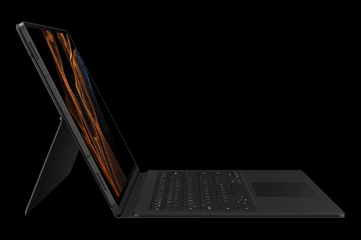 Produktbild Samsung Book Cover Keyboard (DE, Galaxy Tab S8 Ultra)