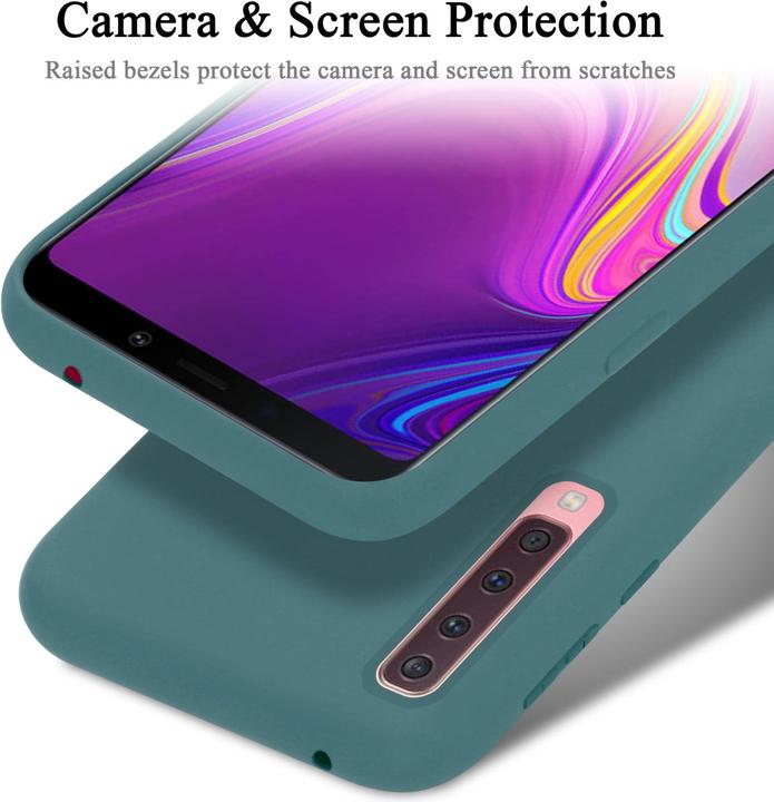 Produktbild Cadorabo TPU Liquid Silicone Case Hülle für Samsung Galaxy A9 2018 (Samsung Galaxy A9 (2018))