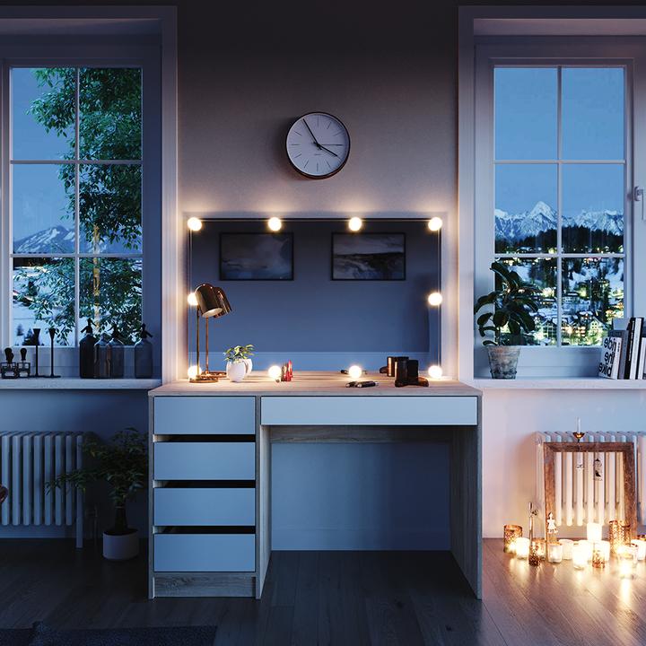 Immagine prodotto Vicco Sherry con illuminazione (55 x 75 x 120 cm)