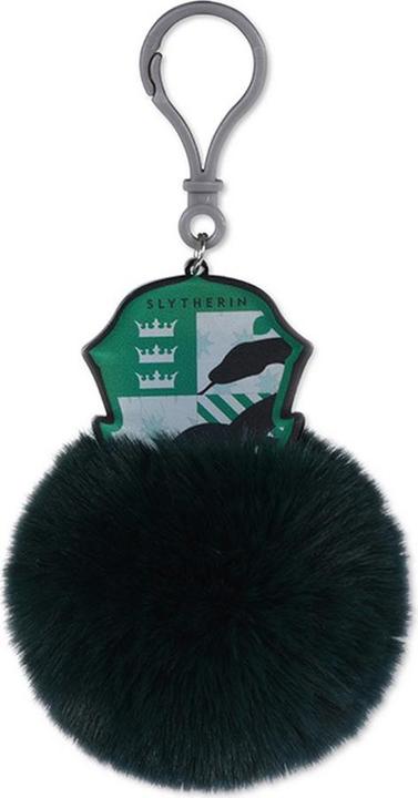 Image du produit Bouclier Slytherin Porte-clés pompon