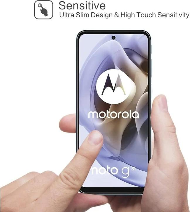 Image du produit Screenguard Motorola Moto G31 Protection en verre Case Friendly Design (1 pièce(s), Motorola Moto G31)