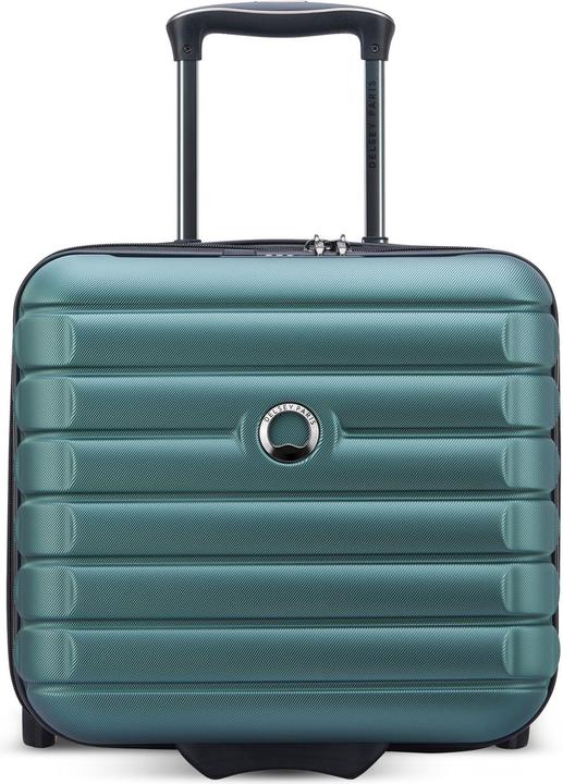 Delsey Shadow 5.0 4-Rollen Businesstrolley 38 cm Laptopfach mit Dehnfalte (30 l, Handgepäck (bis 50l))