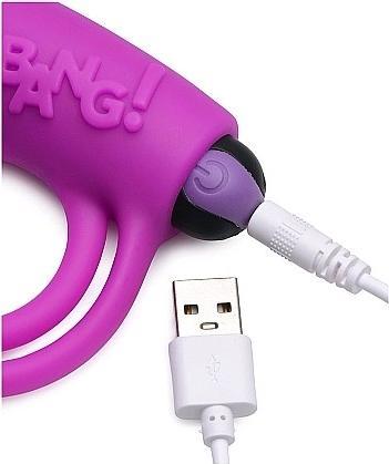 Image du produit XR Brands Bague et balle en silicone avec télécommande (7.70 cm)