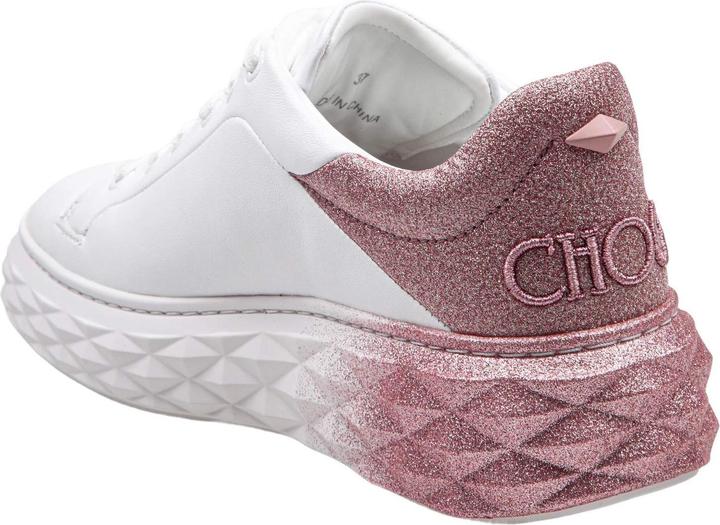 Produktbild Jimmy Choo white leather sneakers with glitter degrade (40)