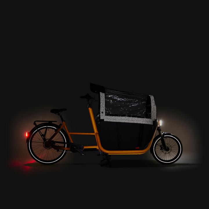 Produktbild Btwin E-Lastenfahrrad Cargobike Long John F900E Family gelb