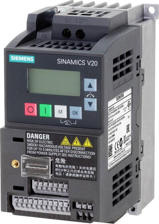 Siemens SINAMICS V20 1AC200-240V-10/+10% 0.55kW