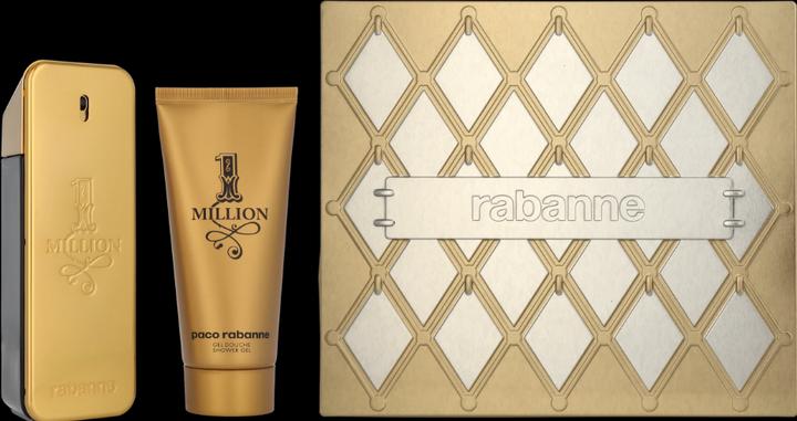 Paco Rabanne Rabbane 1 Million Eau De Toilette 100ml & Shower Gel 100ml