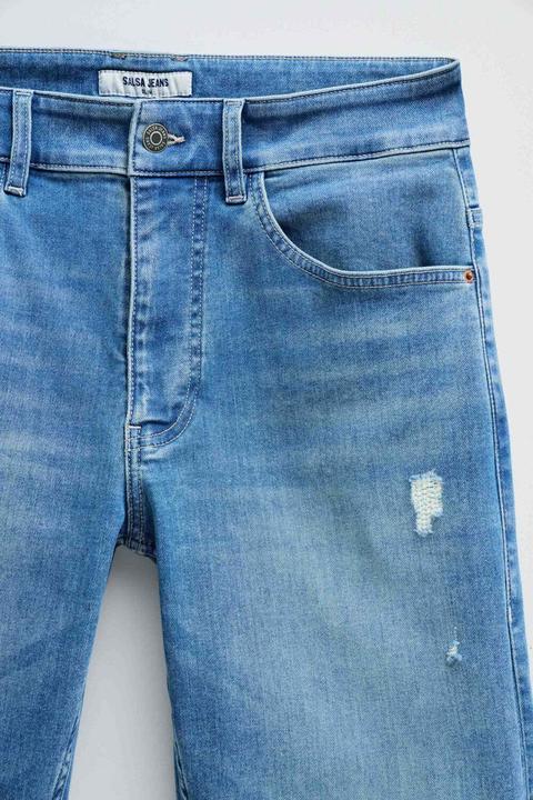 Actual product image Salsa Jeans Jeans Slim S-Active Destroyed (28)