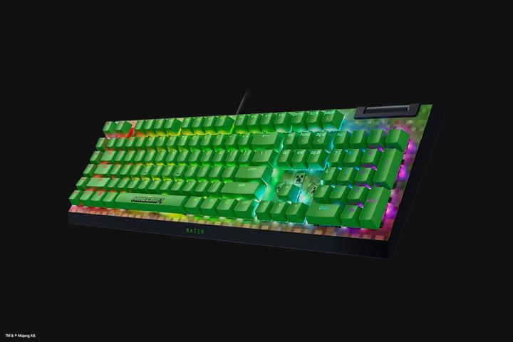 Immagine prodotto Razer Blackwidow V4 X Minecraft Green Us (US, Cablato)