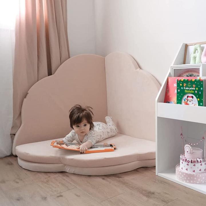 Produktbild Activity Board Faltbare Spielmatte, Spielmatte für Baby-Geschenk, Boden-Baby-Samt-Matte, Baby-Spielmatte (160 x 160 cm)