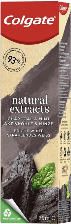 Actual product image Colgate Activated Charcoal Whitening Toothpaste Natura L S Charcoal 75 Ml (75 ml)