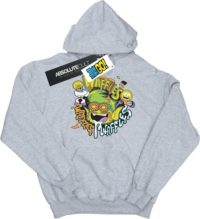 Immagine prodotto Teen Titans Go Waffle Mania Felpa con Cappuccio Ragazzi (128)