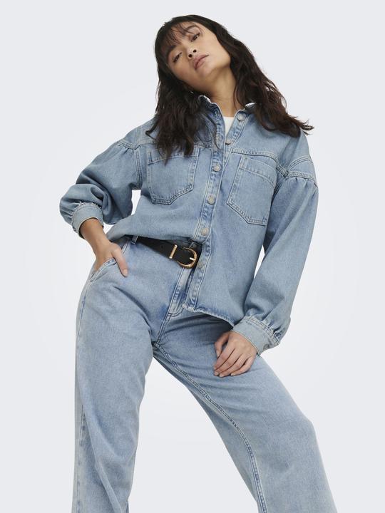 Image du produit Only Fly-Away col manches avec bouton Veste en jean (S)