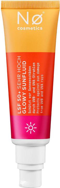 Nø Cosmetics Glowy Sunfluid (SPF 50+, 50 ml)