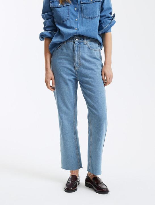 Immagine prodotto La Redoute Collections Jeans dritti a vita alta con lunghezza 7/8 (L)